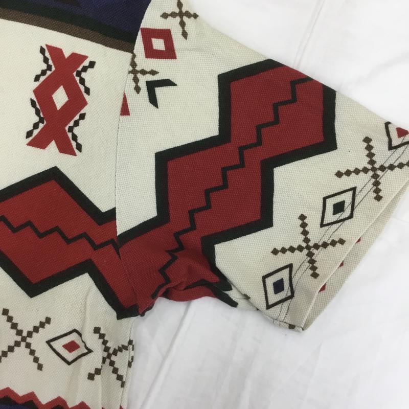 チャップス CHAPS ポロシャツ 半袖 90s Ralph Lauren M マルチカラー / マルチカラー / メンズ USED 古着 中古 10069684