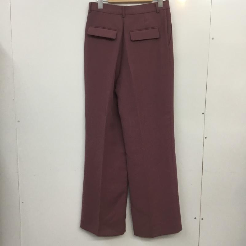 ザラ ZARA パンツ スラックス 3067 213 653 センタープレス M 無地 紫 / パープル / レディース USED 古着 中古 10069740