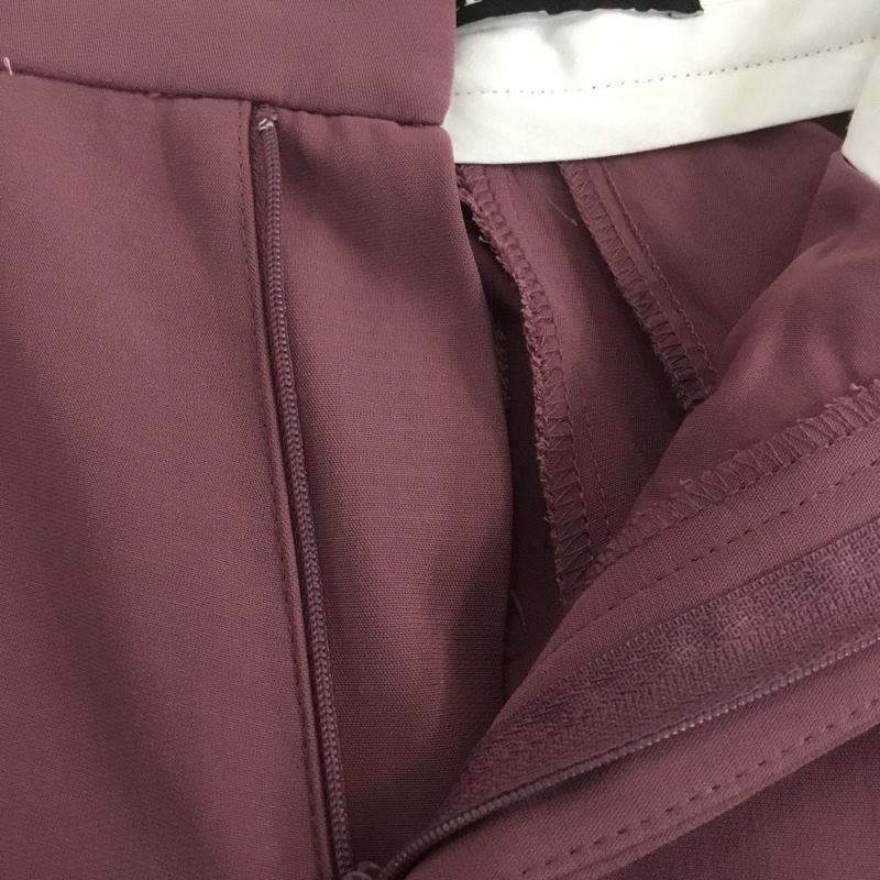 ザラ ZARA パンツ スラックス 3067 213 653 センタープレス M 無地 紫 / パープル / レディース USED 古着 中古 10069740