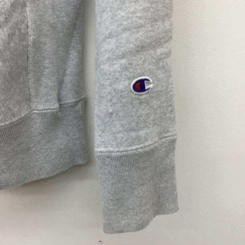 チャンピオン Champion トレーナー 長袖 BEAMS 別注 Reverse Weave 単色タグ 復刻 M ロゴ、文字 灰 / グレー / メンズ USED 古着 中古 10069760