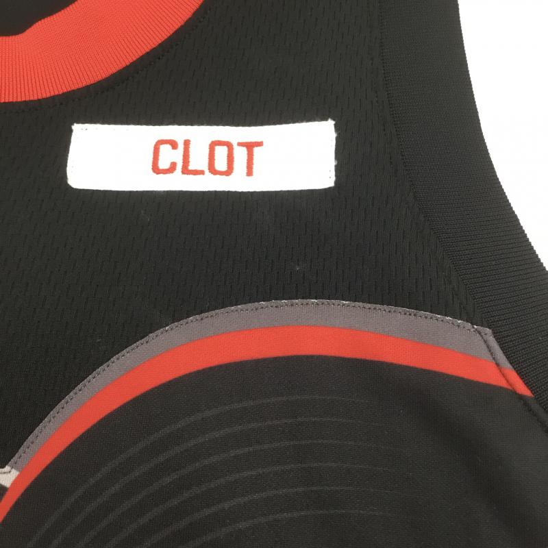 ナイキ NIKE タンクトップ タンクトップ × CLOT AS M NRG GE JERSEY LIONDANCE CQ9344-010 L 黒 / ブラック / X 赤 / レッド / メンズ USED 古着 中古 10069826