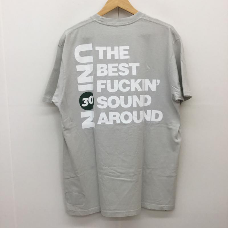 ユニオン UNION Tシャツ 半袖 UNION LA 30周年 30th 後染め加工 Tee 3 プリント 灰 / グレー / メンズ USED 古着 中古 10069828