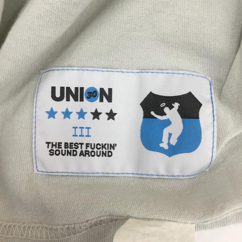 ユニオン UNION Tシャツ 半袖 UNION LA 30周年 30th 後染め加工 Tee 3 プリント 灰 / グレー / メンズ USED 古着 中古 10069828