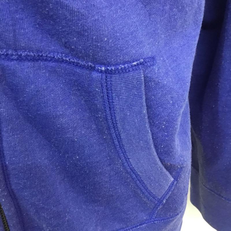 古着 USED パーカー 長袖 MOSSIMO SUPPLY CO ジップアップ XXL 無地 青 / ブルー / メンズ USED 古着 中古 10069856