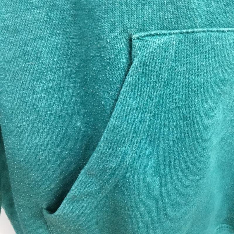 古着 USED パーカー 長袖 プルオーバー ロゴ ロゴ、文字 緑 / グリーン / メンズ USED 古着 中古 10069857