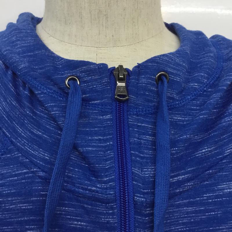 古着 USED パーカー 長袖 TEK GEAR ジップアップ XL 無地 青 / ブルー / メンズ USED 古着 中古 10069859