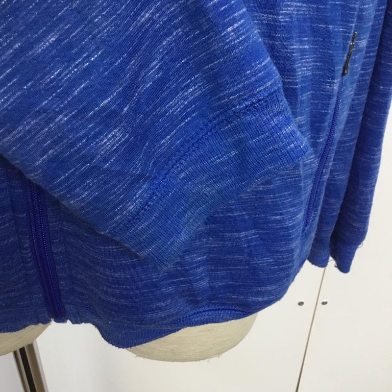 古着 USED パーカー 長袖 TEK GEAR ジップアップ XL 無地 青 / ブルー / メンズ USED 古着 中古 10069859