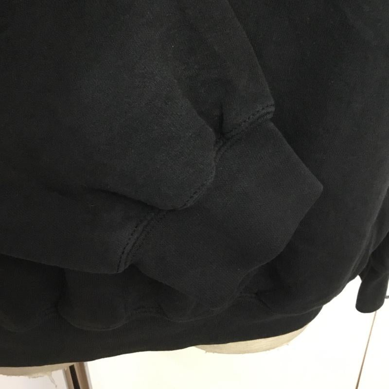ギルダン GILDAN パーカー 長袖 プルオーバー フーディー スウェット L ロゴ、文字 黒 / ブラック / メンズ USED 古着 中古 10069861