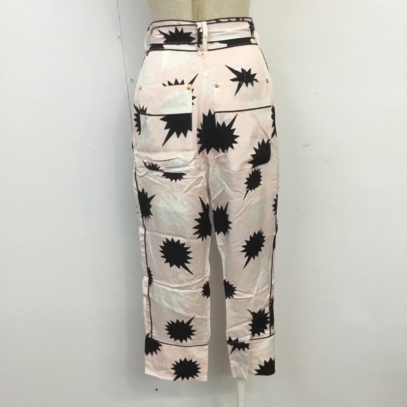 ディーゼル DIESEL ナイトウエア、パジャマ ナイトウェア、パジャマ P-JAMA TROUSERS パンツ タグ付き 総柄 桃 / ピンク / X 黒 / ブラック / X 白 / ホワイト / レディース USED 古着 中古 10069888