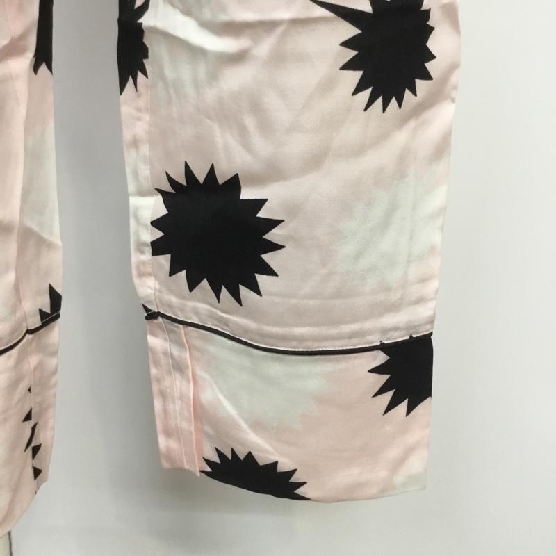 ディーゼル DIESEL ナイトウエア、パジャマ ナイトウェア、パジャマ P-JAMA TROUSERS パンツ タグ付き 総柄 桃 / ピンク / X 黒 / ブラック / X 白 / ホワイト / レディース USED 古着 中古 10069888