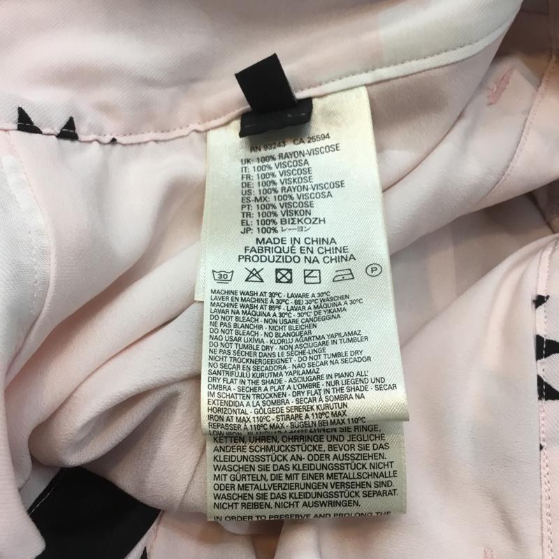 ディーゼル DIESEL ナイトウエア、パジャマ ナイトウェア、パジャマ P-JAMA TROUSERS パンツ タグ付き 総柄 桃 / ピンク / X 黒 / ブラック / X 白 / ホワイト / レディース USED 古着 中古 10069888