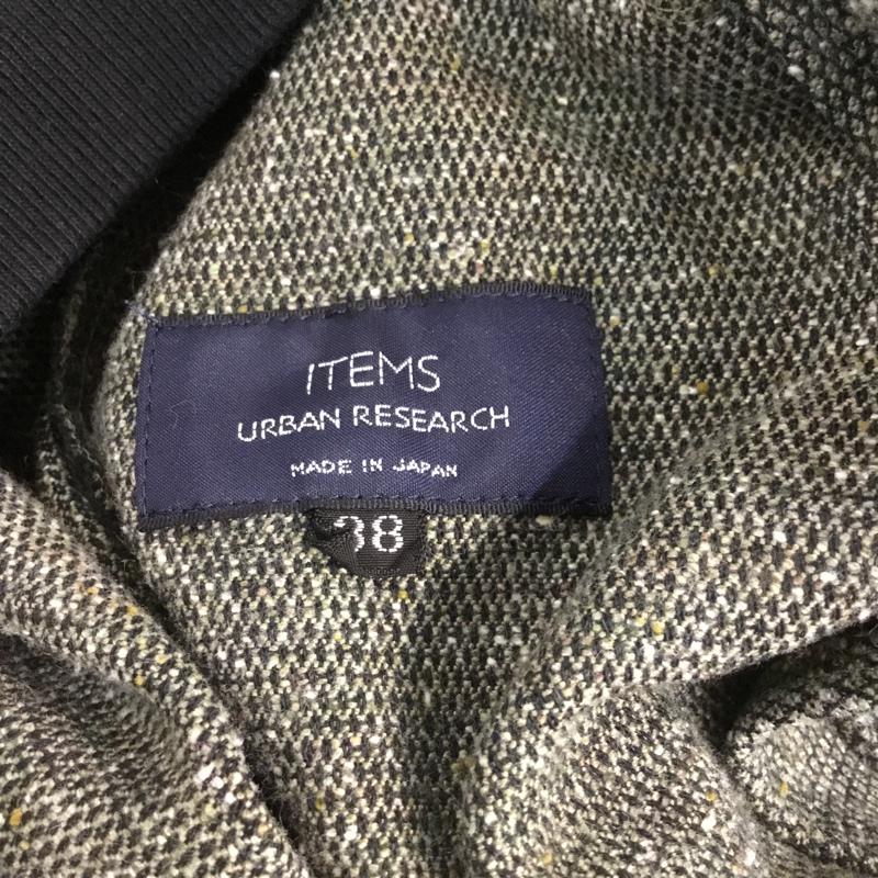 アイテムズ アーバンリサーチ ITEMS URBAN RESEARCH ジャケット、上着 ジャンパー、ブルゾン WH74-17M023 38 無地 黒 / ブラック / メンズ USED 古着 中古 10070095