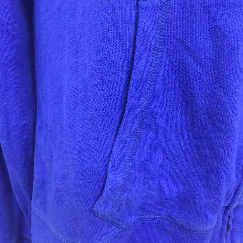 古着 USED パーカー 長袖 PINK Victorias Secret ジップアップ バッグロゴ 裏起毛 S プリント 青 / ブルー / レディース USED 古着 中古 10070116