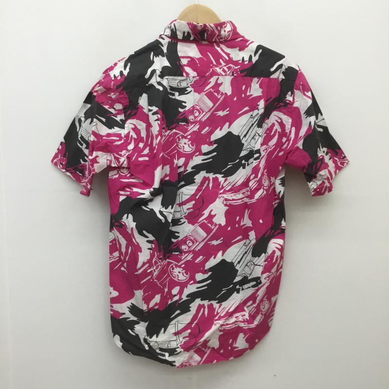 アベイシングエイプ A BATHING APE シャツ、ブラウス 半袖 00's M 桃 / ピンク / メンズ USED 古着 中古 10070142