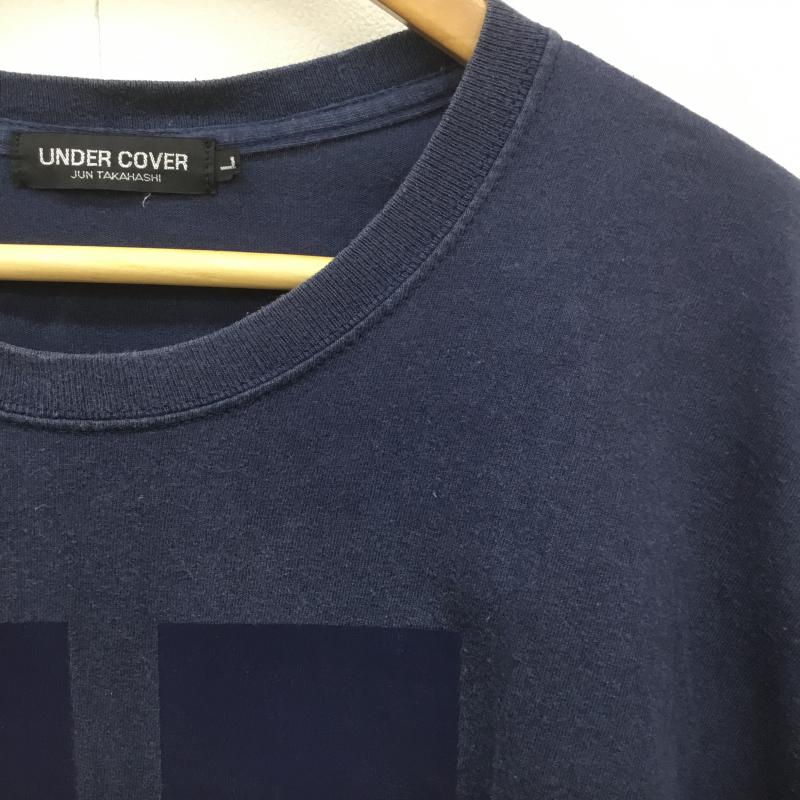 アンダーカバー UNDERCOVER Tシャツ 半袖 L ロゴ、文字 紺 / ネイビー / メンズ USED 古着 中古 10070144