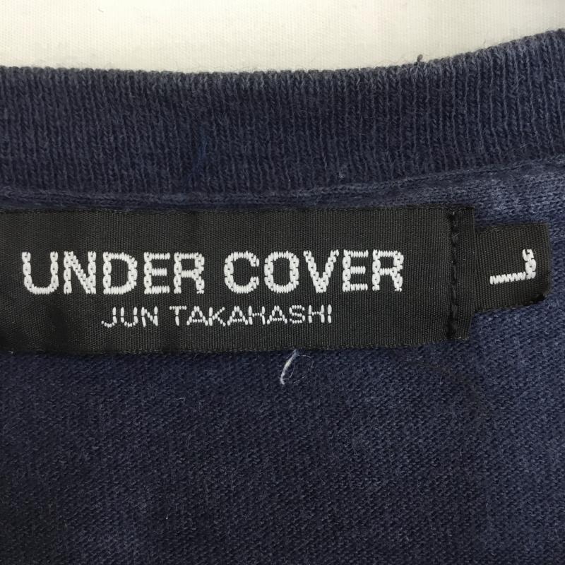 アンダーカバー UNDERCOVER Tシャツ 半袖 L ロゴ、文字 紺 / ネイビー / メンズ USED 古着 中古 10070144