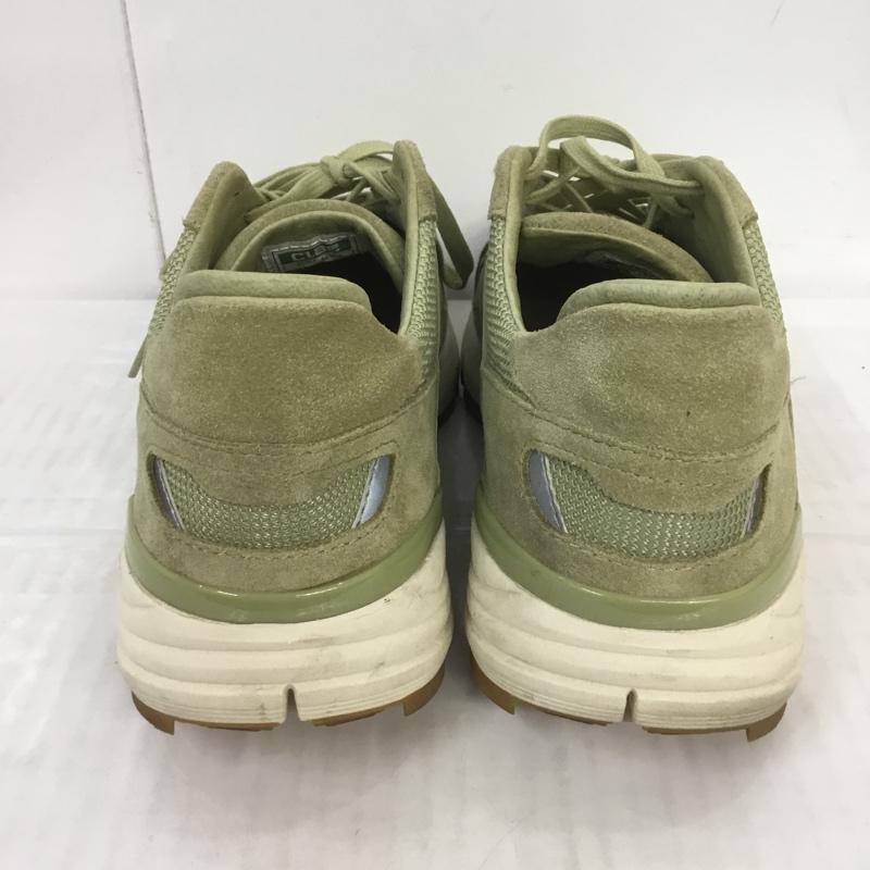 クレー CLAE スニーカー スニーカー EDWIN 29cm 29.0cm ロゴ、文字 カーキ / カーキ / X 白 / ホワイト / メンズ USED 古着 中古 10070160