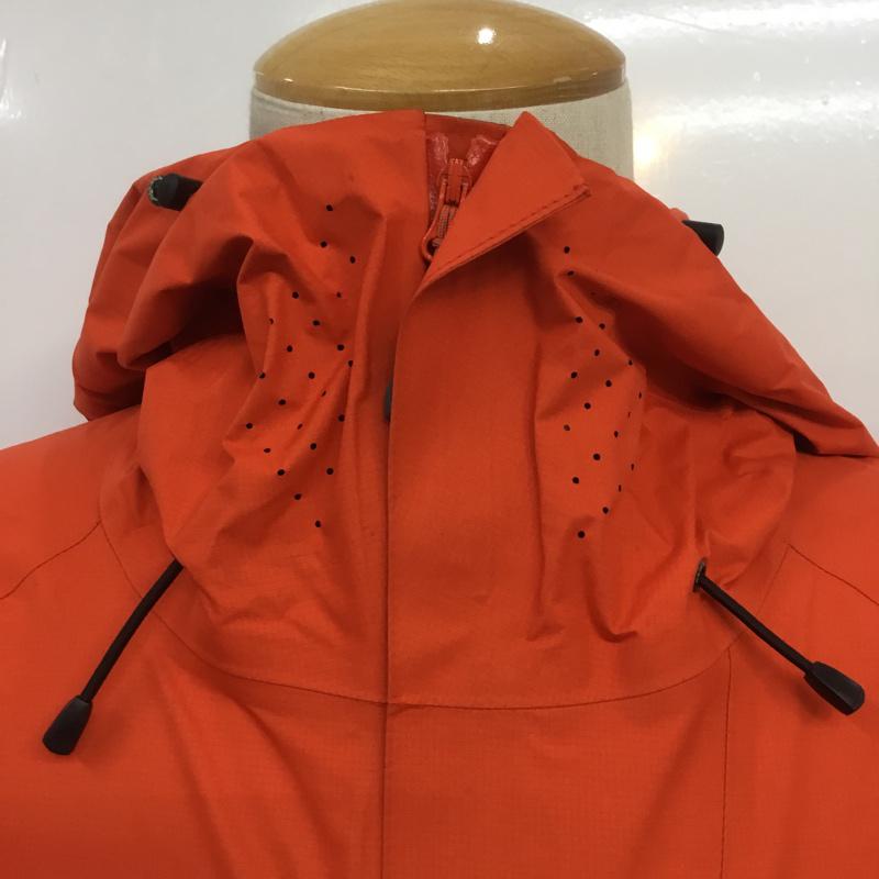 マムート Mammut ジャケット、上着 ジャンパー、ブルゾン 1010-27090 Convey Pro GTX HS Hooded Jacket マンテンパーカー L ロゴ、文字 橙 / オレンジ / メンズ USED 古着 中古 10070330