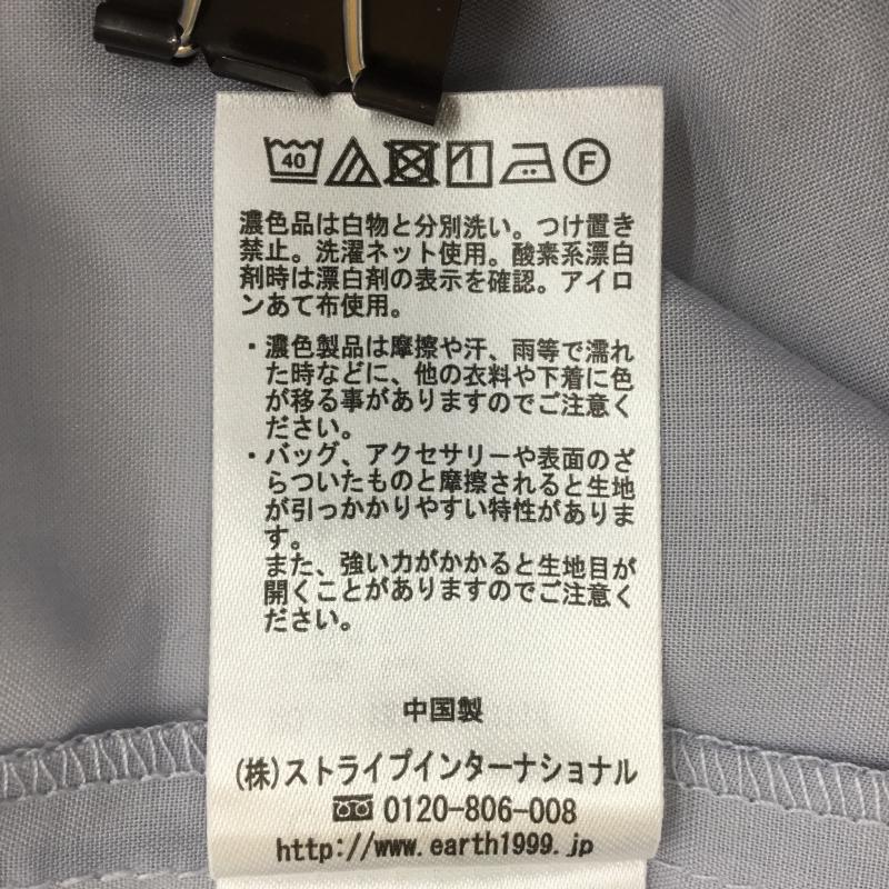 アースミュージックアンドエコロジー earth music&ecology カットソー 半袖 FREE  水色 / ライトブルー /  レディース USED 古着 中古 10070701