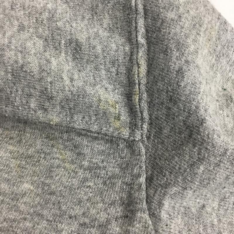 チャンピオン Champion Tシャツ 七分袖 C8-S406 ナンバリング S プリント 灰 / グレー / メンズ USED 古着 中古 10070735