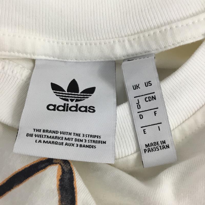 アディダス adidas Tシャツ 半袖 ED6271 WATERCOLOR TEE プリント 白 / ホワイト / メンズ USED 古着 中古 10070745