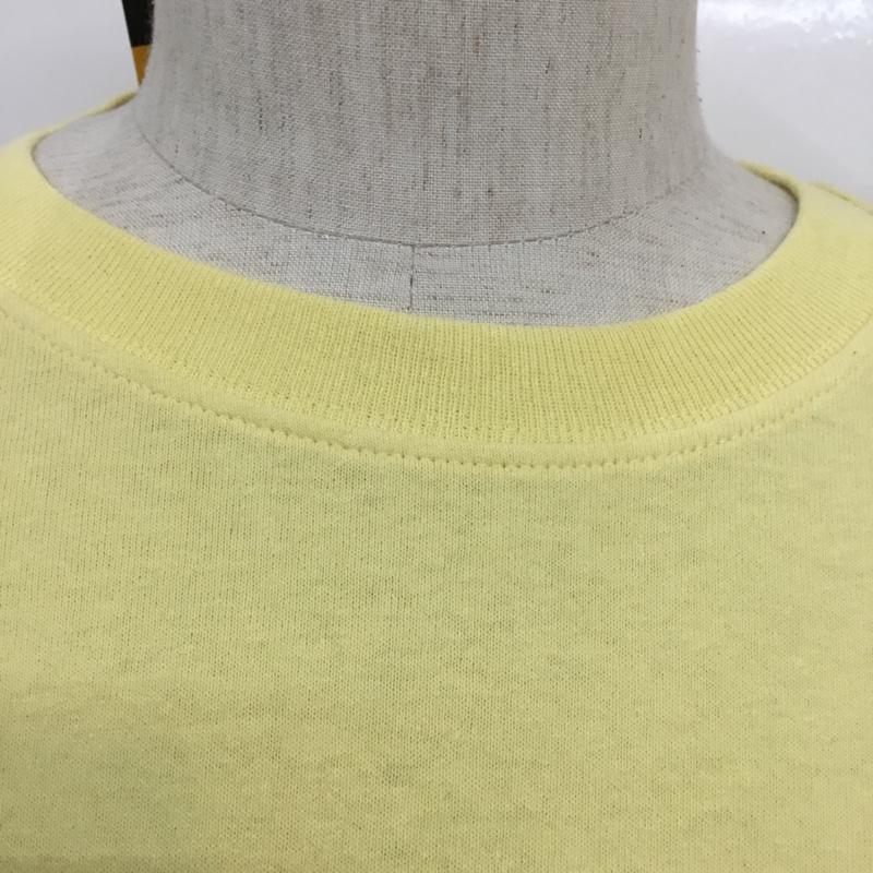 カーハート Carhartt Tシャツ 半袖 105179 リラックスフィット タグ付き 胸ポケット バックロゴ M ロゴ、文字 黄 / イエロー / メンズ USED 古着 中古 10070768