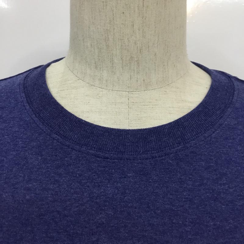 カーハート Carhartt Tシャツ 半袖 105179 リラックスフィット タグ付き 胸ポケット バックロゴ M ロゴ、文字 青 / ブルー / メンズ USED 古着 中古 10070770