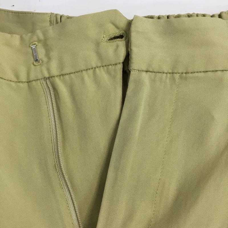 ローリーズファーム LOWRYS FARM パンツ ショートパンツ LF520035AD タック入り ハーフパンツ FREE 無地 黄 / イエロー / レディース USED 古着 中古 10070774