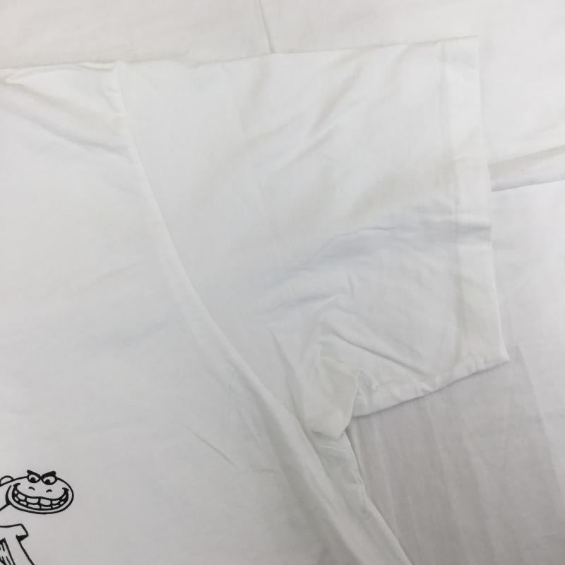 カーハート ダブリューアイピー Carhartt WIP Tシャツ 半袖 Organic Cotton Tee オーガニックコットン100% XL プリント 白 / ホワイト / メンズ USED 古着 中古 10070847