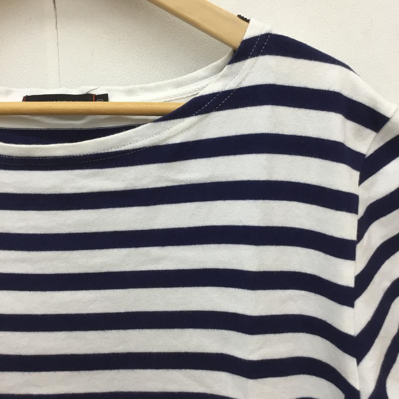 アーバンリサーチ URBAN RESEARCH Tシャツ 半袖 40 ボーダー柄 白 / ホワイト / X 青 / ブルー / メンズ USED 古着 中古 10070938