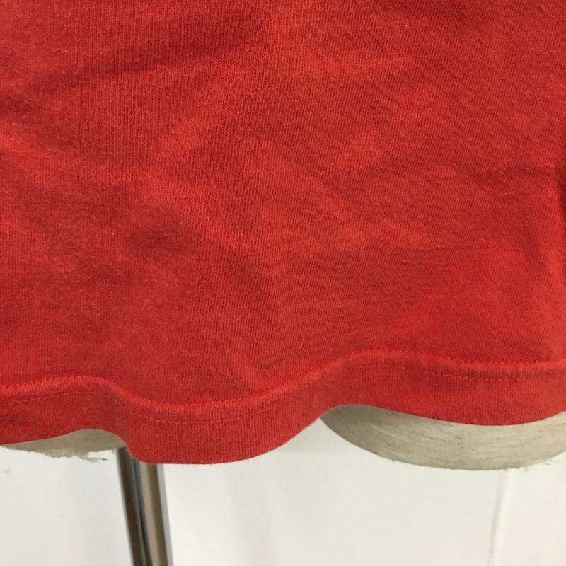 ポロスポーツラルフローレン POLOSPORT Tシャツ 半袖 クルーネック L ロゴ、文字 赤 / レッド / メンズ USED 古着 中古 10070977