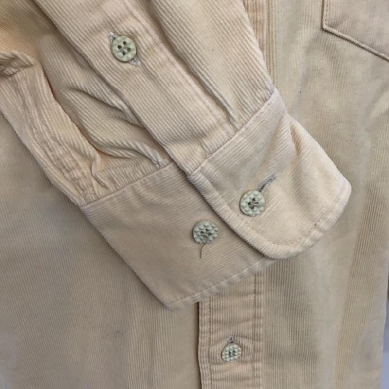 フェノメノン PHENOMENON シャツ、ブラウス 長袖 AW2012 ILLLSH-160 コーデュロイ M 無地 アイボリー / アイボリー / メンズ USED 古着 中古 10071033
