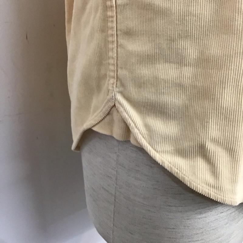 フェノメノン PHENOMENON シャツ、ブラウス 長袖 AW2012 ILLLSH-160 コーデュロイ M 無地 アイボリー / アイボリー / メンズ USED 古着 中古 10071033