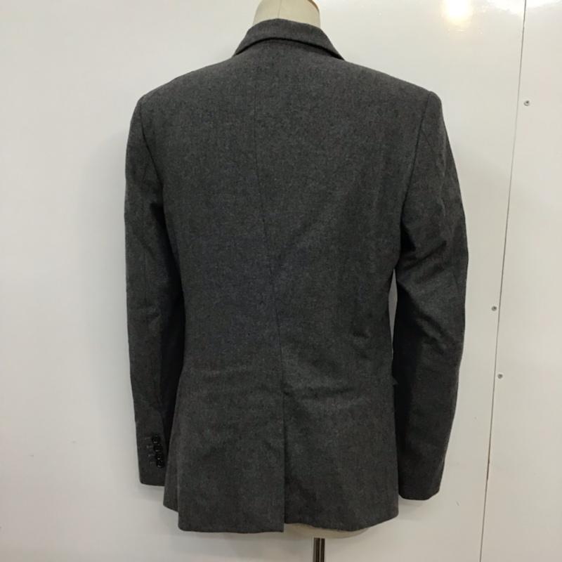 ウェアラバウツ WHEREABOUTS ジャケット、上着 ジャケット、ブレザー W-50003 ウール 46 無地 灰 / グレー / メンズ USED 古着 中古 10071055