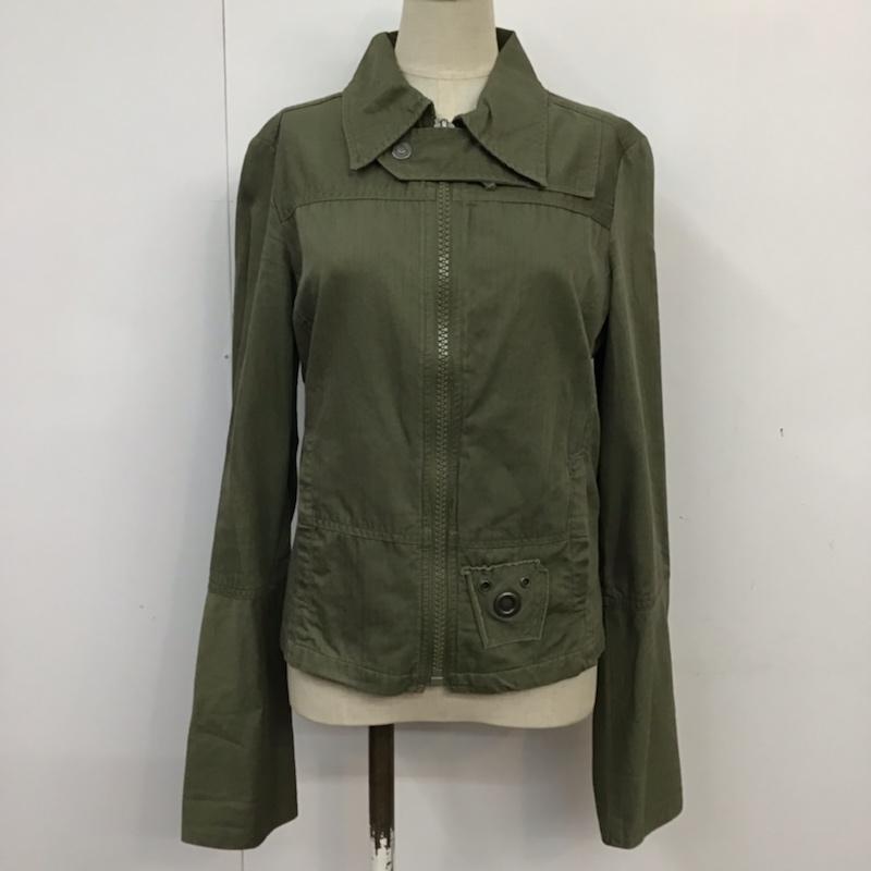 ディーゼル DIESEL ジャケット、上着 ジャケット、ブレザー ミリタリー S 無地 カーキ / カーキ / レディース USED 古着 中古 10071098