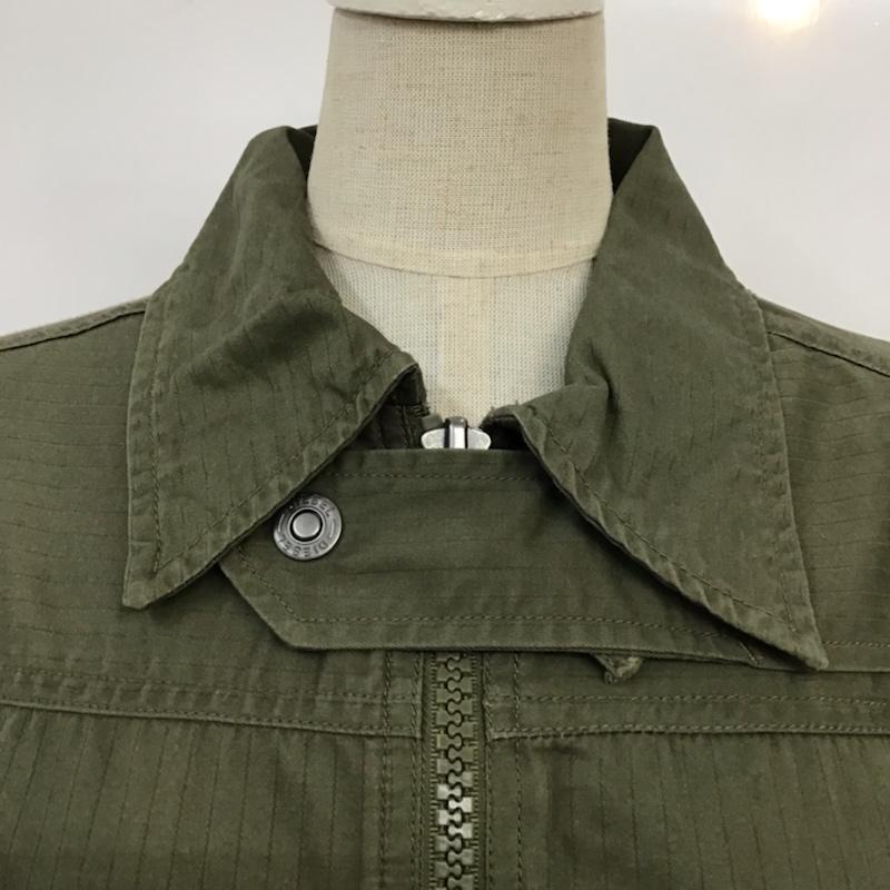 ディーゼル DIESEL ジャケット、上着 ジャケット、ブレザー ミリタリー S 無地 カーキ / カーキ / レディース USED 古着 中古 10071098