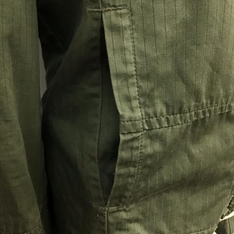 ディーゼル DIESEL ジャケット、上着 ジャケット、ブレザー ミリタリー S 無地 カーキ / カーキ / レディース USED 古着 中古 10071098