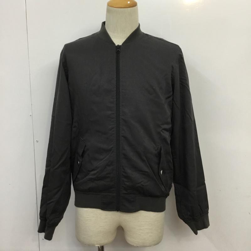 アイテムズ アーバンリサーチ ITEMS URBAN RESEARCH ジャケット、上着 ジャンパー、ブルゾン WH76-17Y001 40 刺繍 チャコールグレー / チャコールグレー / メンズ USED 古着 中古 10071102