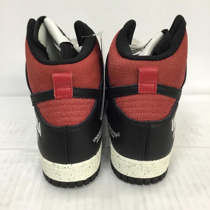 ナイキ NIKE スニーカー スニーカー DD9401 600 DUNK HIGH 1985 ダンクハイ 26cm UNDERCOVER 箱有 26.0cm ロゴ、文字 黒 / ブラック / X 赤 / レッド / X 白 / ホワイト / メンズ USED 古着 中古 10071146