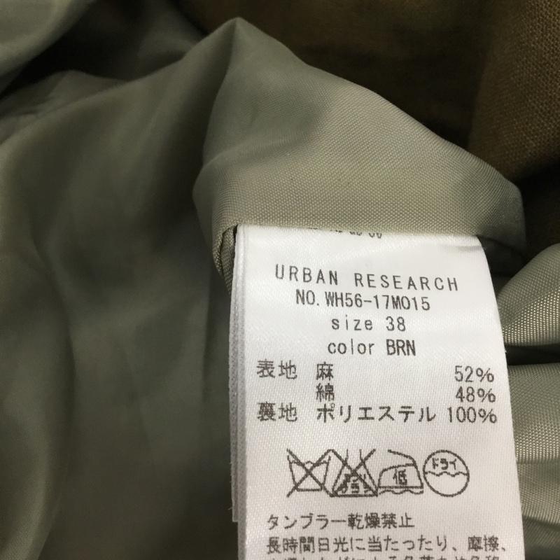アーバンリサーチ URBAN RESEARCH ジャケット、上着 ライダース WH56-17M015 コットン リネン 38 無地 ベージュ / ベージュ / メンズ USED 古着 中古 10071228