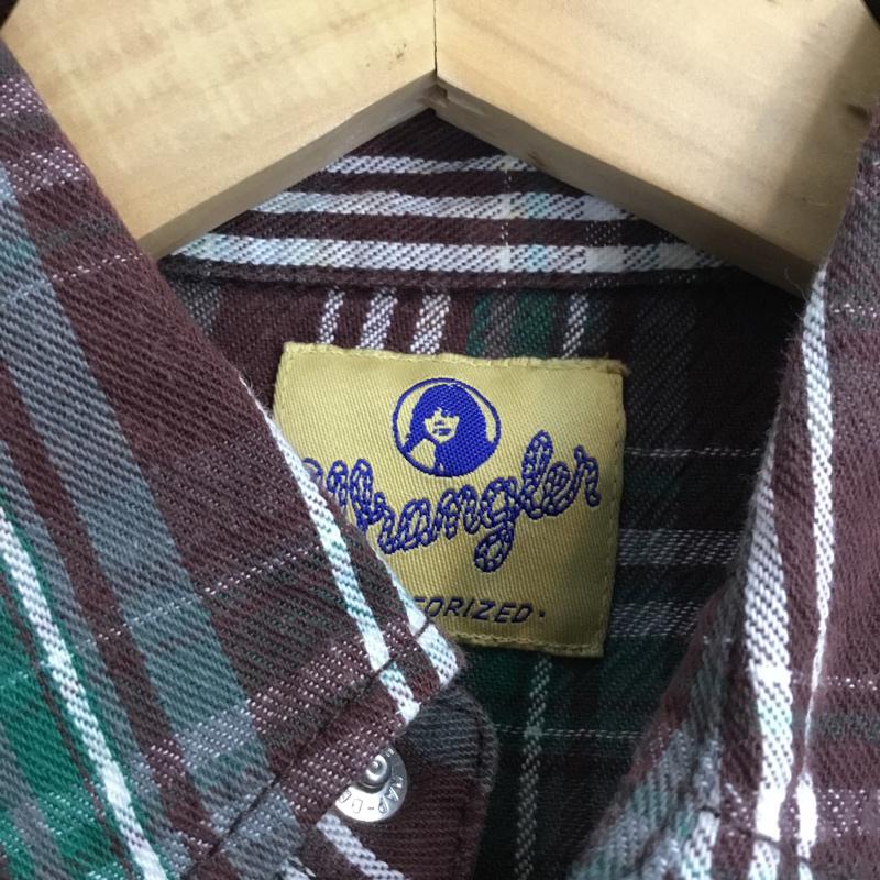 ヒステリックグラマー HYSTERIC GLAMOUR シャツ、ブラウス 長袖 Wangler ラングラー ウエスタン FREE チェック 白 / ホワイト / X 茶 / ブラウン / X 緑 / グリーン / レディース USED 古着 中古 10071232