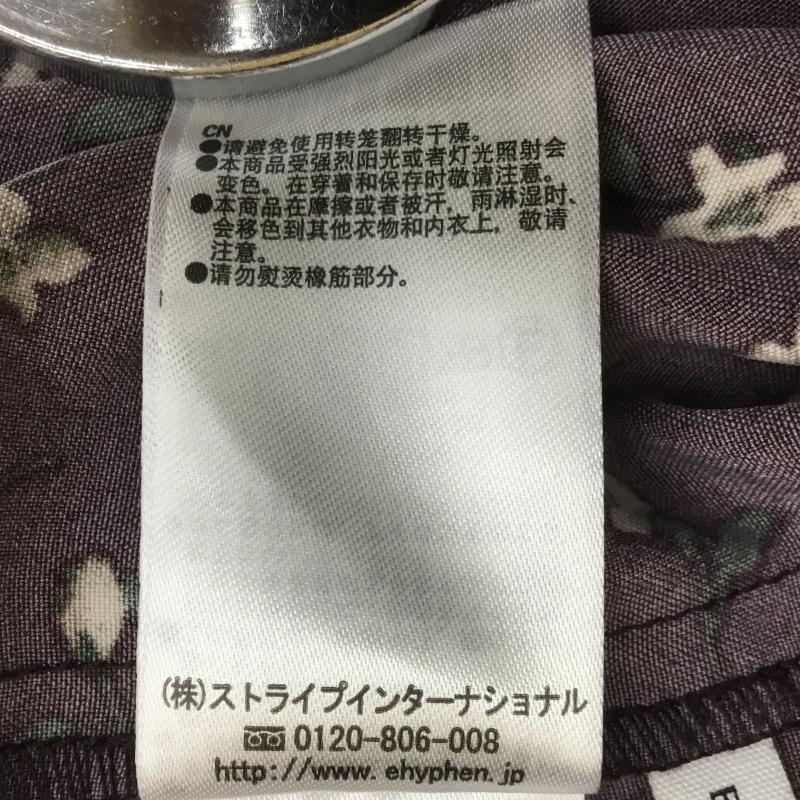 イーハイフンワールドギャラリー E hyphen world gallery ワンピース ロングスカート FREE 花柄 えんじ / ワインレッド / レディース USED 古着 中古 10071348