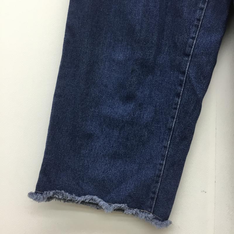 エヘカソポ ehka sopo パンツ デニム、ジーンズ M 無地 青 / ブルー / レディース USED 古着 中古 10071388