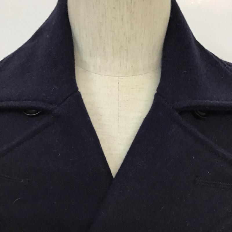 レリュームジャーナルスタンダード relume Journal Standard コート ピーコート 11-020-464-7000-3-0 S 無地 紺 / ネイビー / メンズ USED 古着 中古 10071578