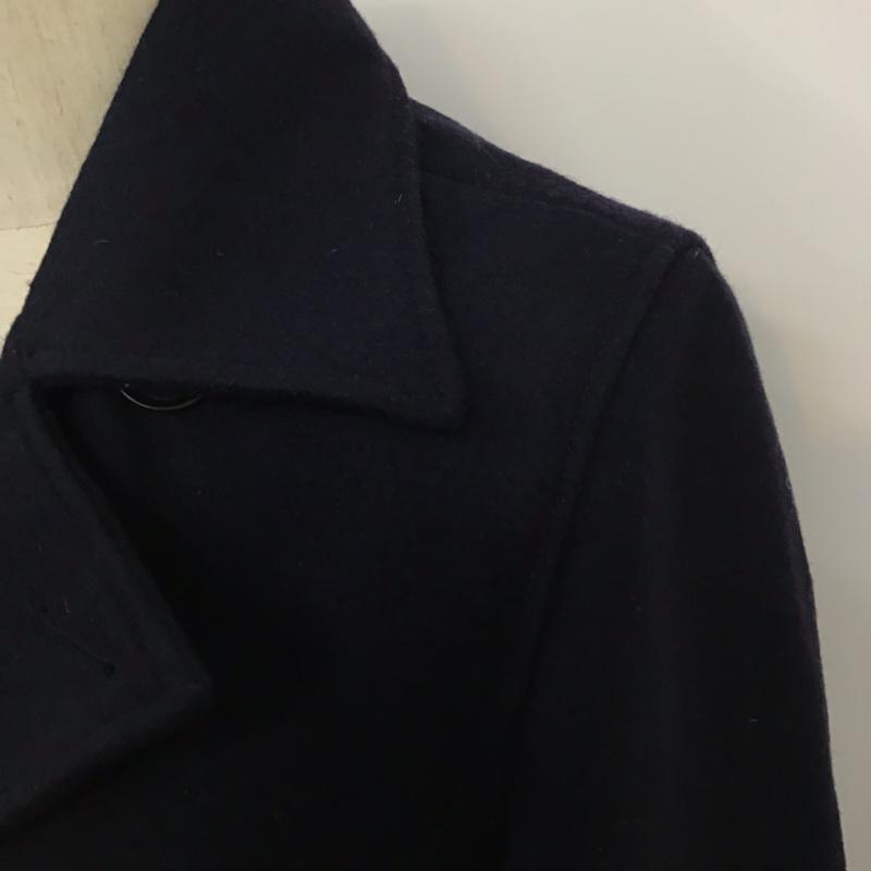 レリュームジャーナルスタンダード relume Journal Standard コート ピーコート 11-020-464-7000-3-0 S 無地 紺 / ネイビー / メンズ USED 古着 中古 10071578