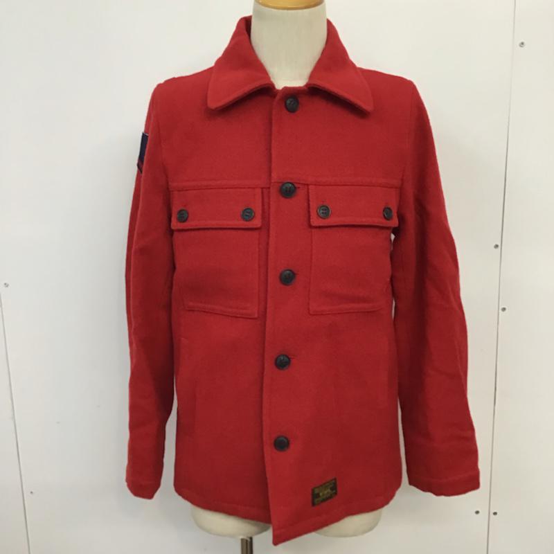 ダブルタップス W)TAPS ジャケット、上着 ジャケット、ブレザー 122LTDT JKM05 CPO JKT 2 無地 赤 / レッド / メンズ USED 古着 中古 10071581