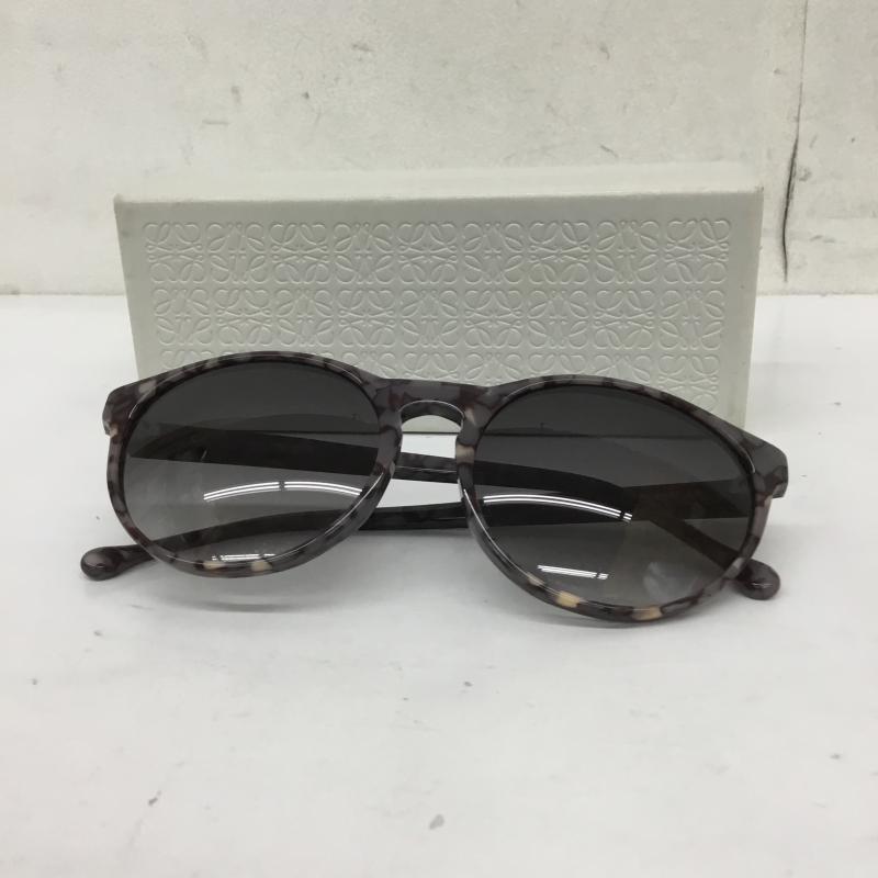 ロエベ LOEWE めがね・サングラス サングラス SLW929 55□18 総柄 紫 / パープル / レディース USED 古着 中古 10071641