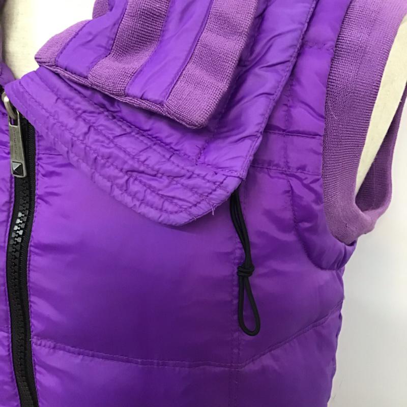 ディーゼル DIESEL ベスト ベスト ダウン フェザー XS 無地 紫 / パープル / メンズ USED 古着 中古 10071788