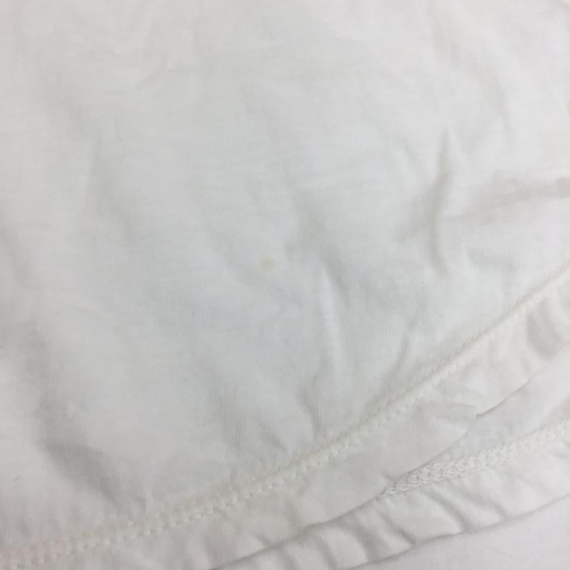 ルーカ RVCA Tシャツ 半袖 S ロゴ、文字 白 / ホワイト / レディース USED 古着 中古 10071822