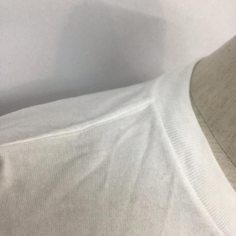 フォーピーエーアールメディアゲリラ FPARMEDIAGUERRILLA Tシャツ 半袖 クルーネック 2 プリント 白 / ホワイト / メンズ USED 古着 中古 10071857